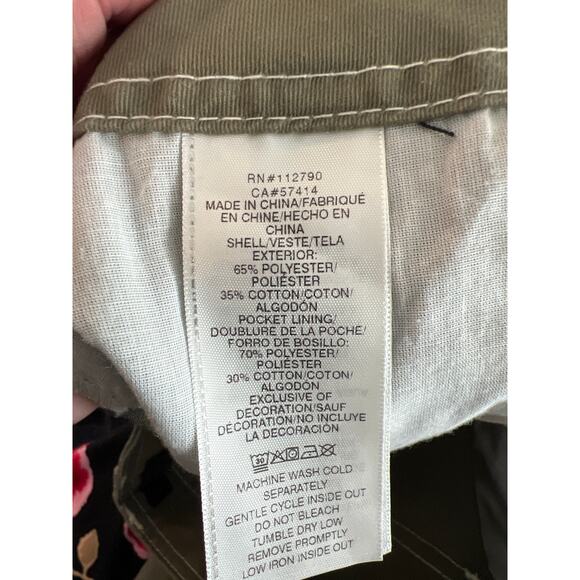 NWOT True Religion size 29 olive green Bobbi Baggy cargo pants joggers - Picture 6 of 6